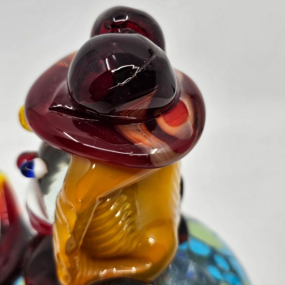 Murano Glass Clown Large Belly - Picture 4 of 8